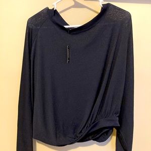 Express cold shoulder top